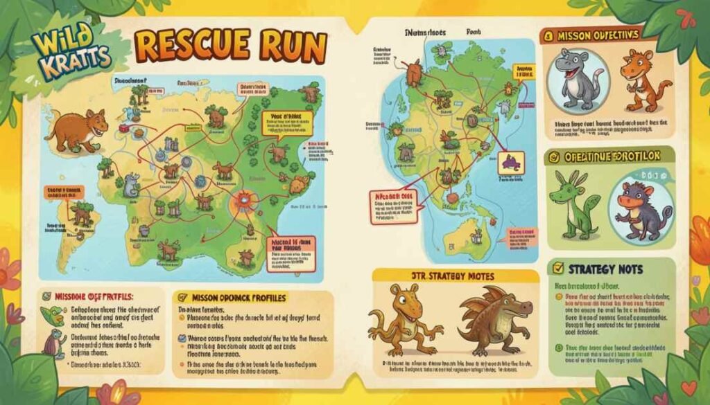 wild kratts rescue run