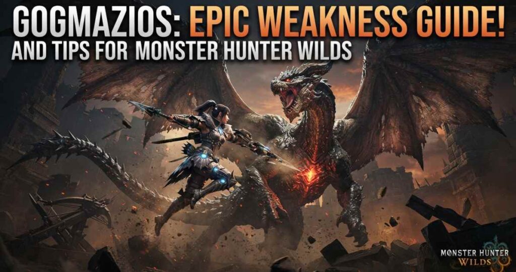 Monster Hunter Wilds Gogmazios Epic Weakness Guide and Tips 5 monster hunter wilds gogmazios