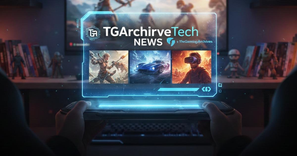 TGArchirveTech News by TheGamingArchives: Your Guide to Gaming