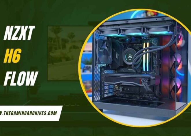 NZXT H6 Flow Compact Airflow Gaming PC Case