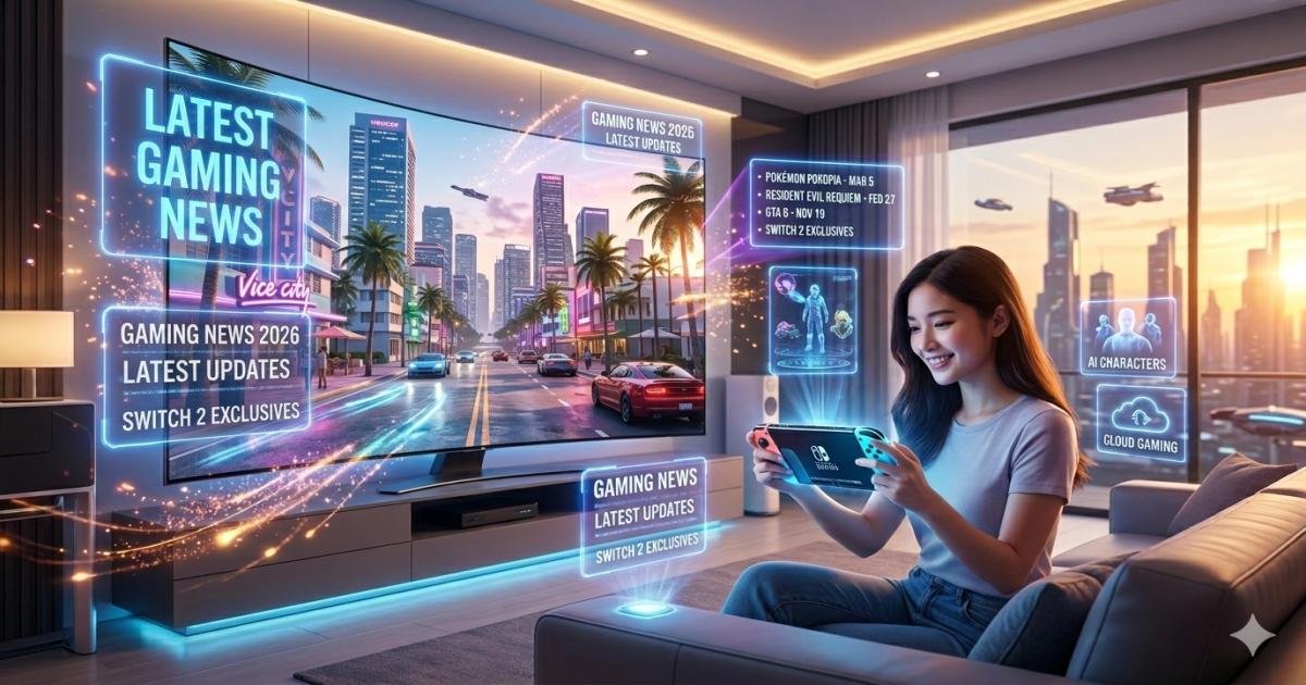 Latest Gaming News 2026: Your Full Guide to New Releases and Big Updates 1 Latest Gaming News 2026: Your Full Guide to New Releases and Big Updates