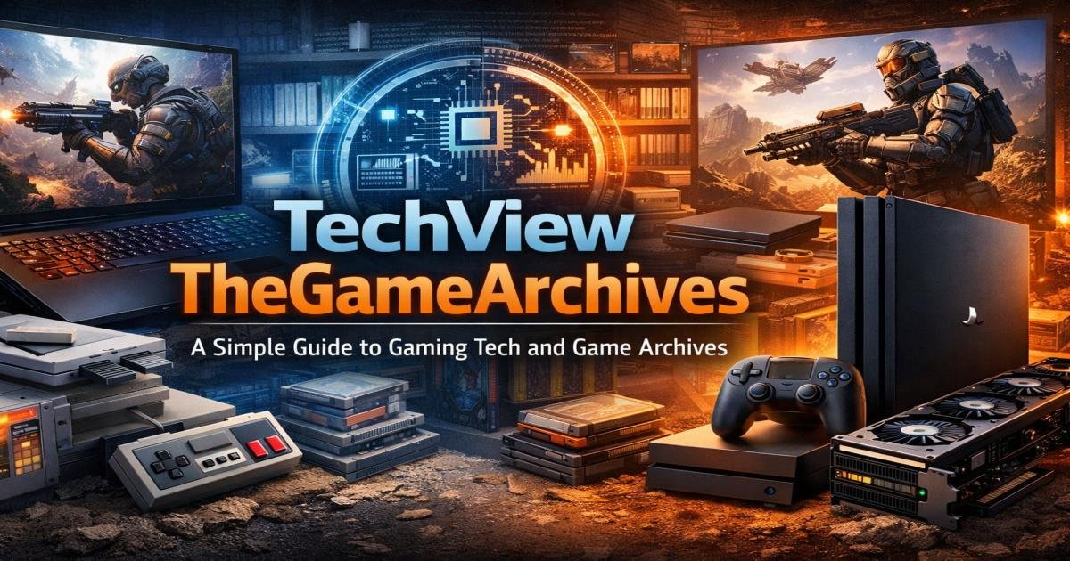 TechView TheGameArchives: A Complete Guide to Gaming Tech, Reviews, and Archives 1 TechView TheGameArchives: A Complete Guide to Gaming Tech, Reviews, and Archives