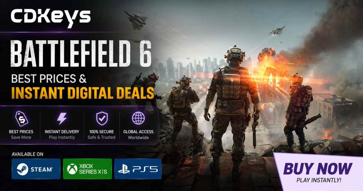 CDKeys Battlefield 6 Best Prices and Instant Digital Deals