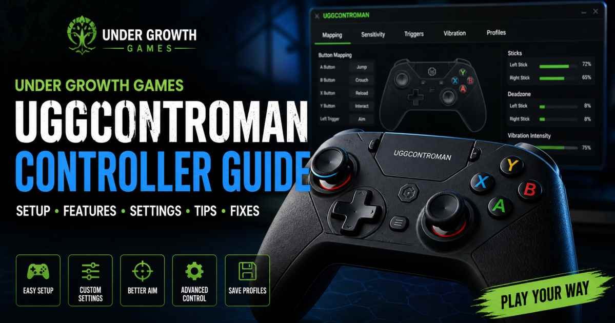 Under Growth Games UGGControman Controller Guide 1 Under Growth Games UGGControman Controller Guide