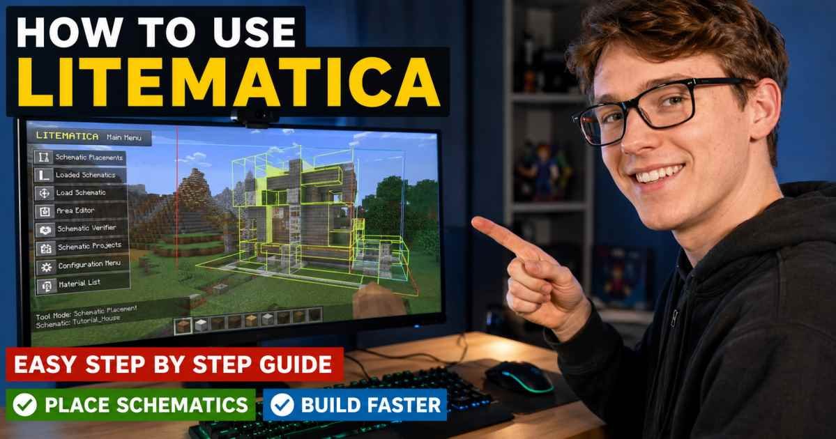 How to Use Litematica Easy Step By Step Guide