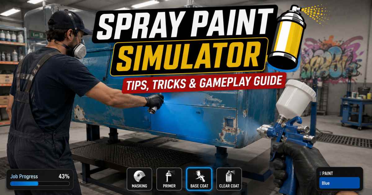 Spray Paint Simulator Tips Tricks and Gameplay Guide