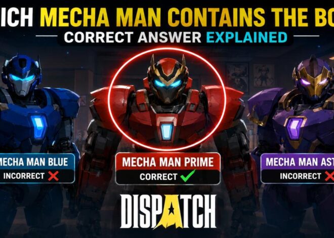Which Mecha Man Contains the Bomb in Dispatch? Correct Answer Explained