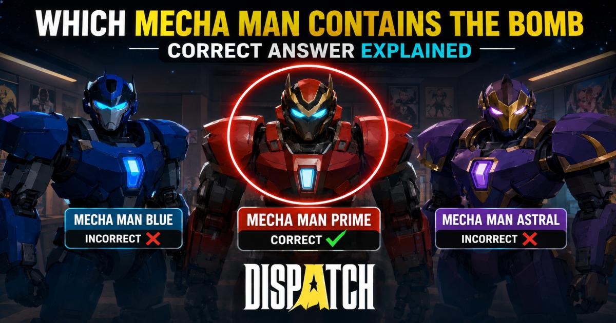 Which Mecha Man Contains the Bomb in Dispatch? Correct Answer Explained 1 Which Mecha Man Contains the Bomb in Dispatch? Correct Answer Explained