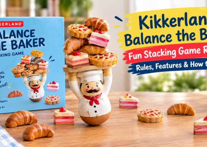 Kikkerland Balance the Baker Fun Stacking Game Review: Rules, Features & How to Play