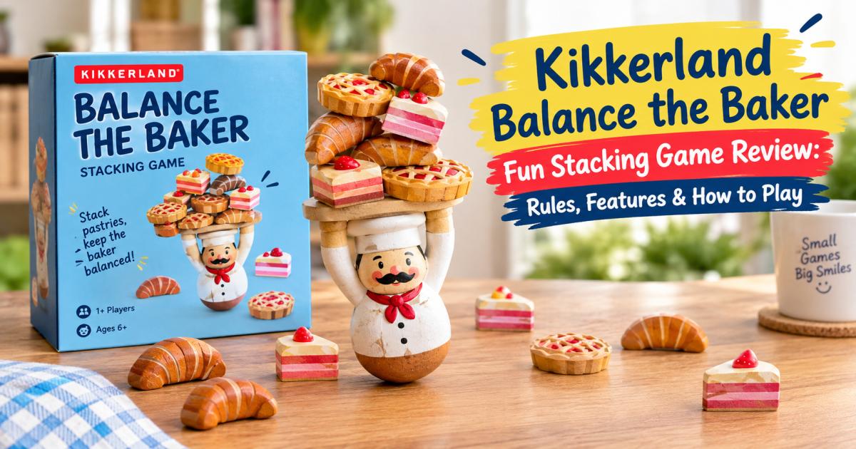 Kikkerland Balance the Baker Fun Stacking Game Review: Rules, Features & How to Play