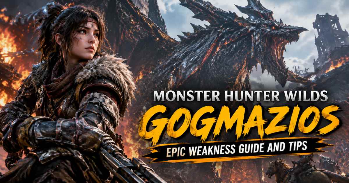Monster Hunter Wilds Gogmazios Epic Weakness Guide and Tips